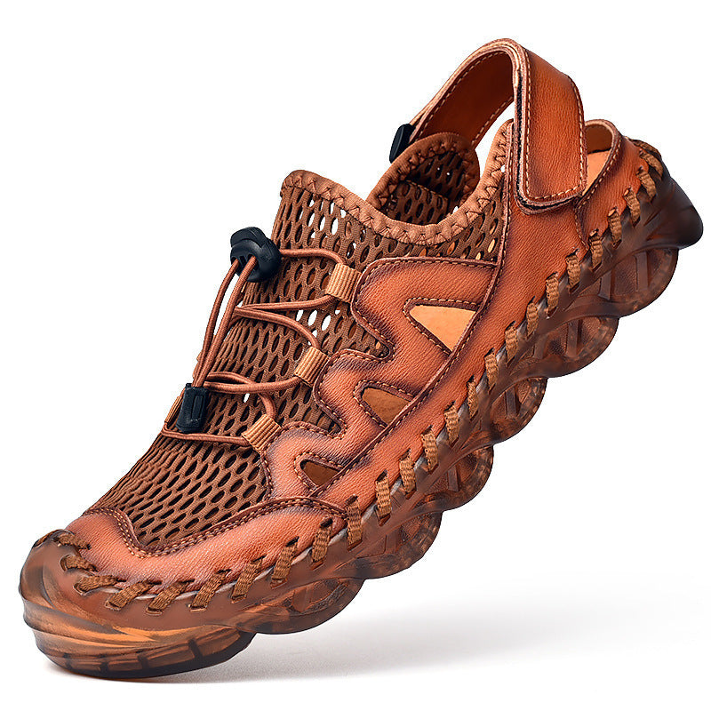 Sandals Men's Leather Soft Bottom Breathable